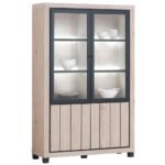 Vitrine 2 portes Eureka