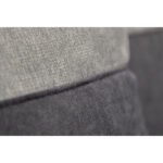 Salon Big Latte convertible avec coffre couleur gris – Image 8