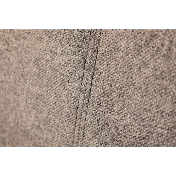 Salon Gabriella panoramique en tissu gris – Image 8
