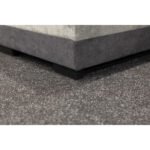 Salon Big Latte convertible avec coffre couleur gris – Image 4