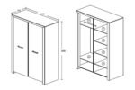 Armoire Elvis 2 portes – Image 2