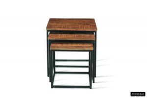 Table d'appoint 'Maia' set de 3 Mangolia – Image 5