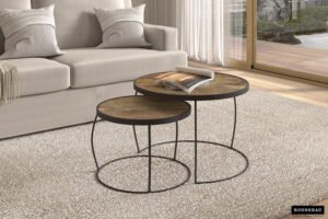 Table basse 'Lars' set de 2