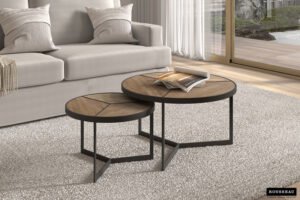 Table basse 'Laveu' set de 2