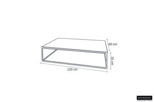 Table basse 'Madeira' 120 cm – Image 2