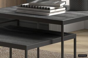 Table basse 'Quinn' set de 2 Noir – Image 8