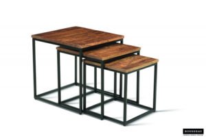 Table d'appoint 'Maia' set de 3 Mangolia – Image 4