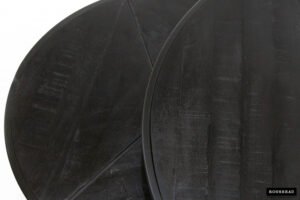 Table basse 'Laveu' set de 2 noir – Image 3