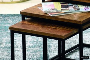 Table d'appoint 'Maia' set de 3 Mangolia – Image 8