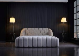 Boxspring Aqua Cream – Image 3