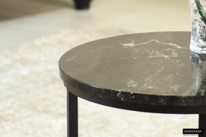 Table d'appoint 'Jarno' Marbre noir – Image 7