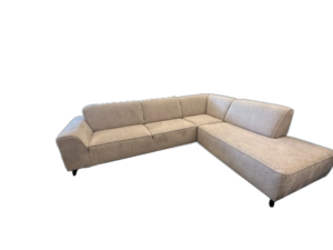 Salon Arizona d'angle en tissu beige