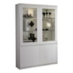 Vitrine Roma Blanc
