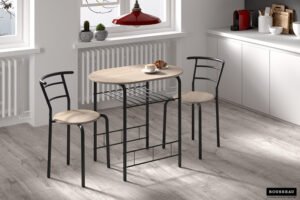 Table de cuisine + 2 chaises Adam – Image 6