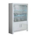 Vitrine Modena blanc