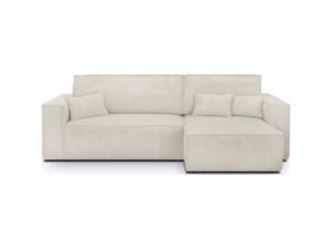 Salon d'angle 'Léna' convertible et coffre de rangement – Image 4