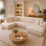 Salon VELORIA avec lit éléctrique