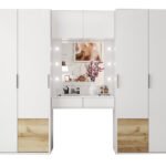 Armoire avec coiffeuse 'Latina'