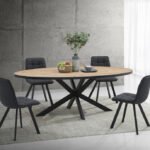 Table à manger ronde ELIO