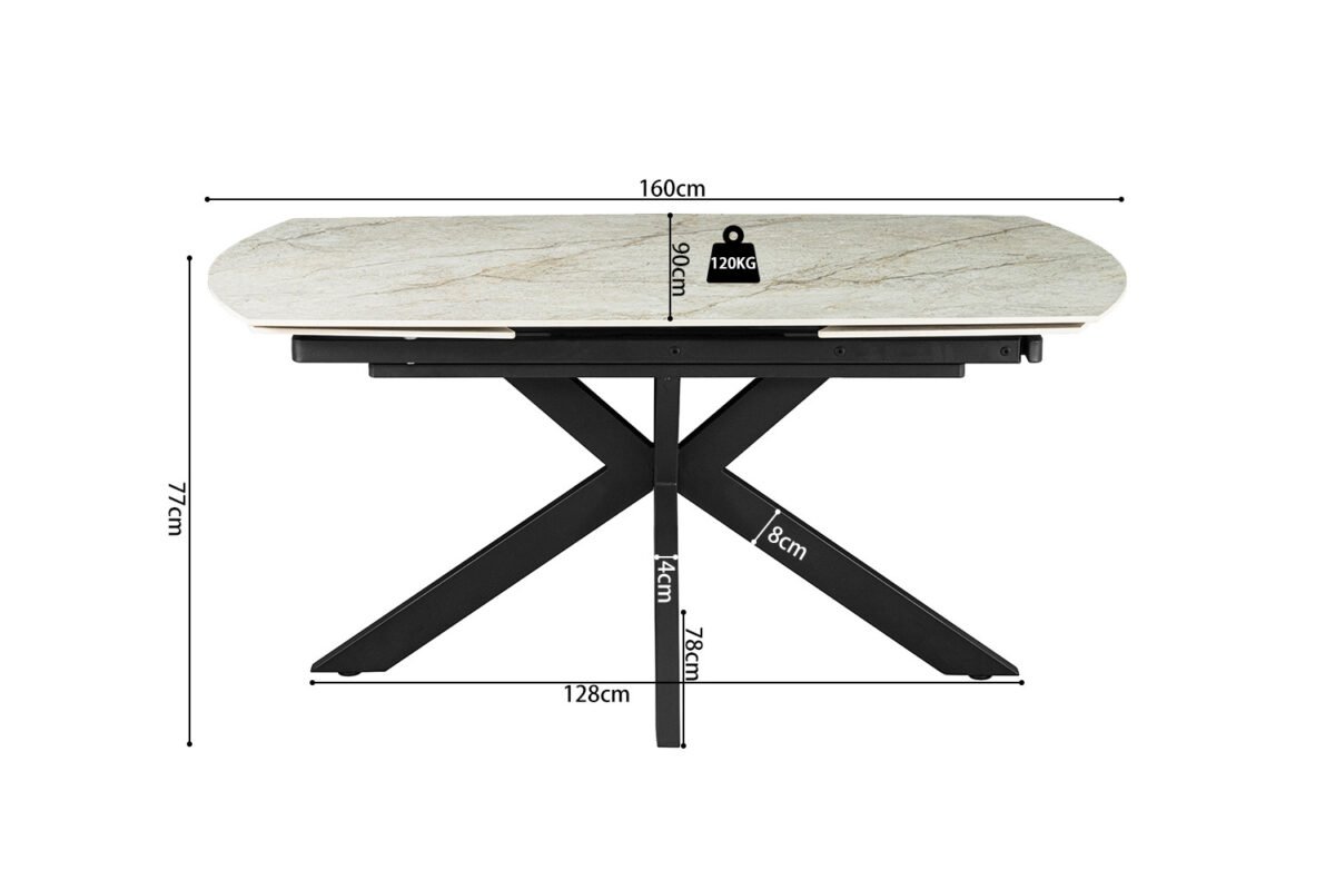 Table extensible 'Ares' 160-240 cm – Image 3