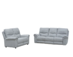 Canapé 3 + 2 tissu gris – Image 2