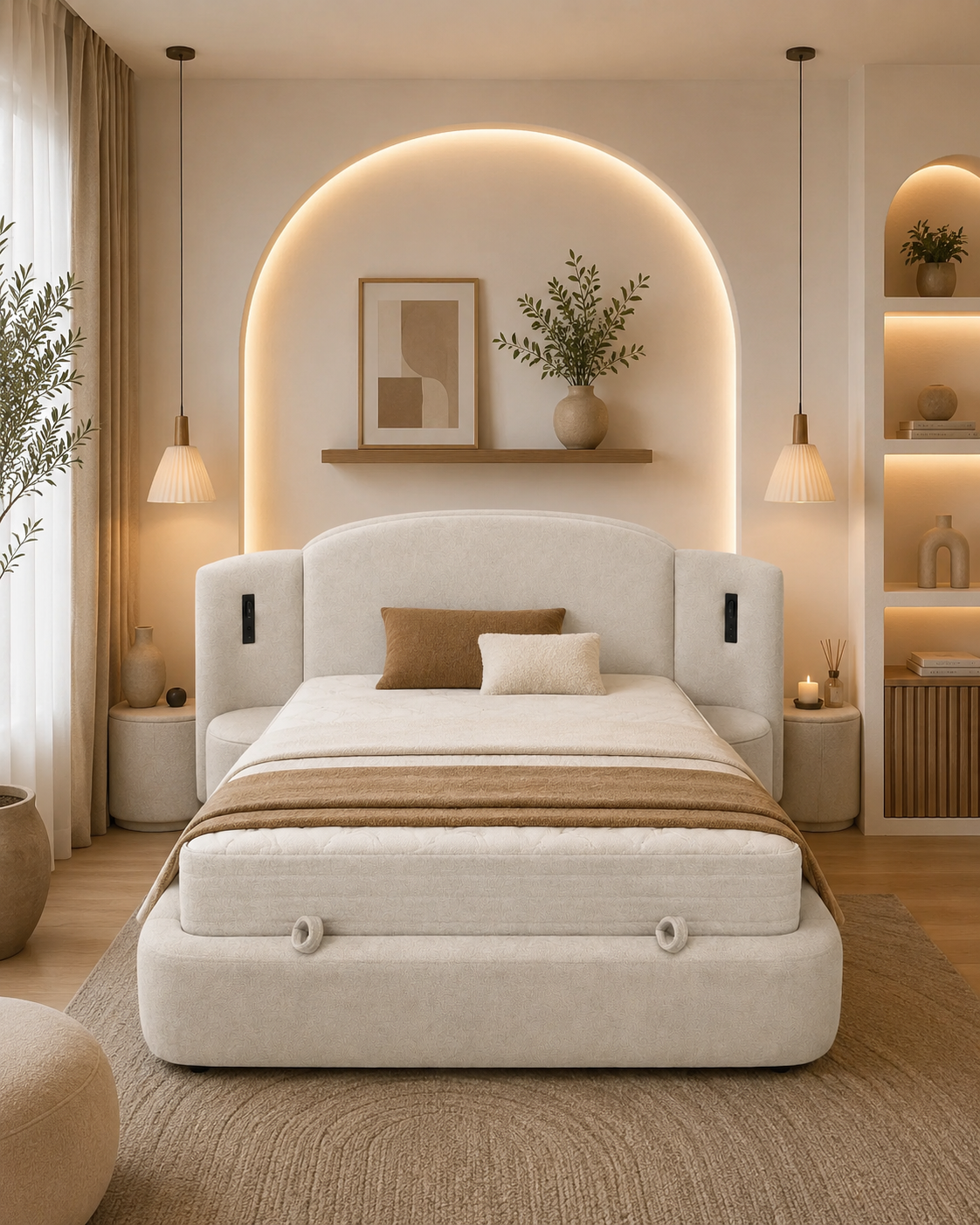 ChatGPT Image 31 mai 2026, 15_16_56 Boxspring Lunara 160cm – Image 1