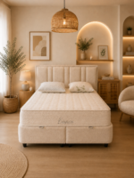 Boxspring Bianco 160cm