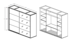 Armoire Elsa 220 cm – Image 3