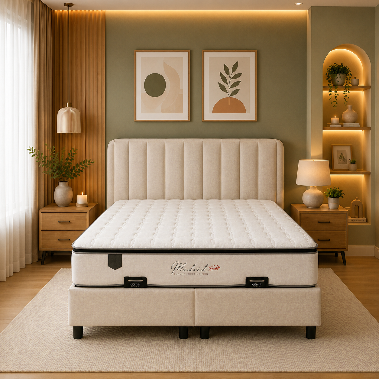 madrid Boxspring Madrid 160cm – Image 1