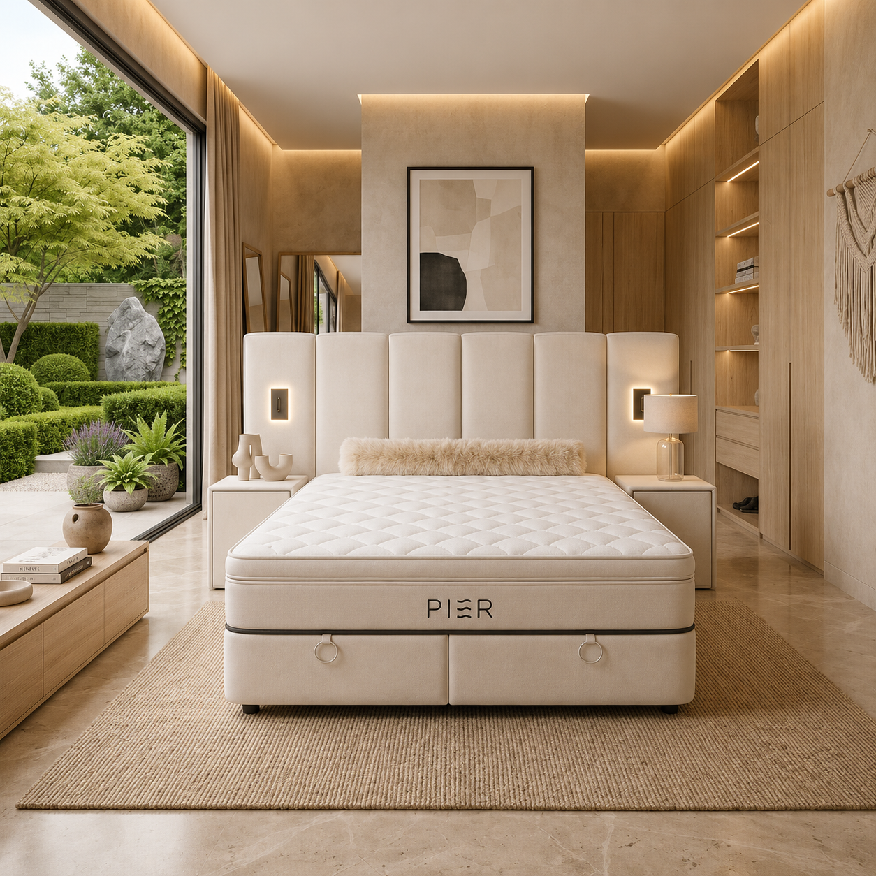 pier Boxspring Pier 160cm – Image 1