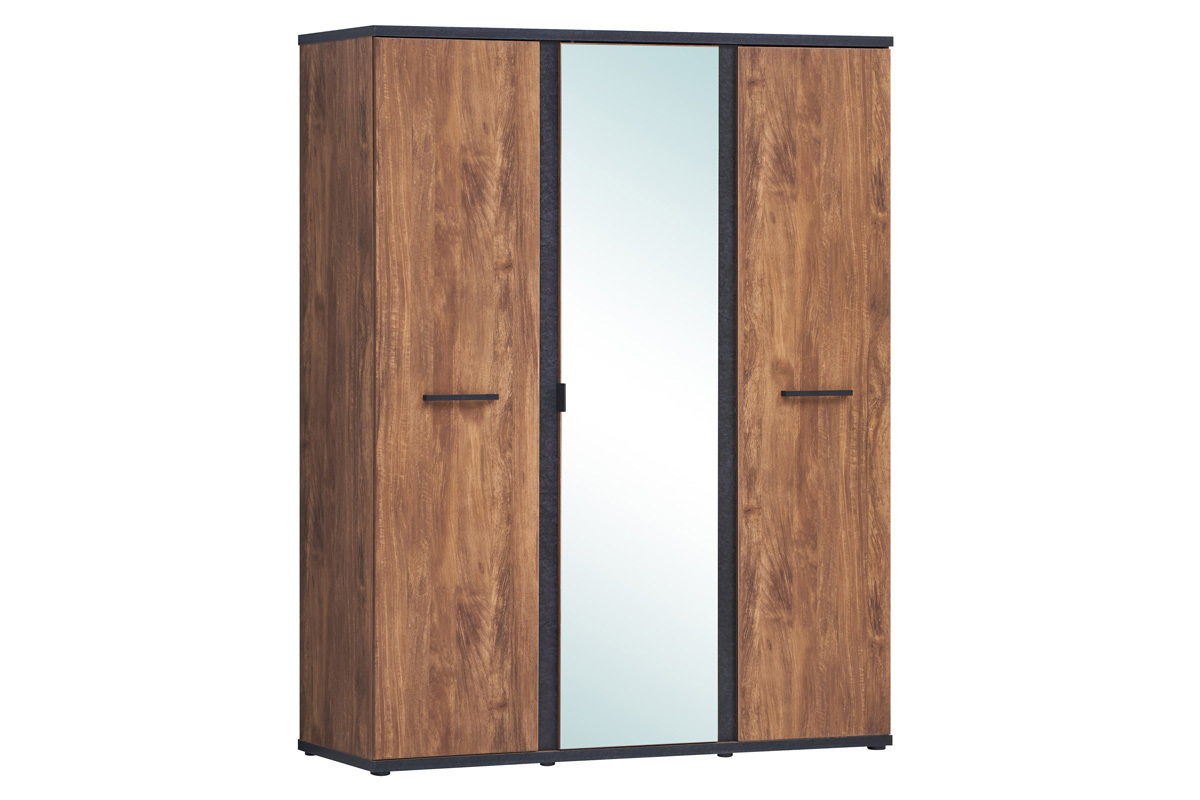 Armoire-Ellen-decor-bois-acacia-164cm-Oosterlynck Armoire ELLEN – Image 1