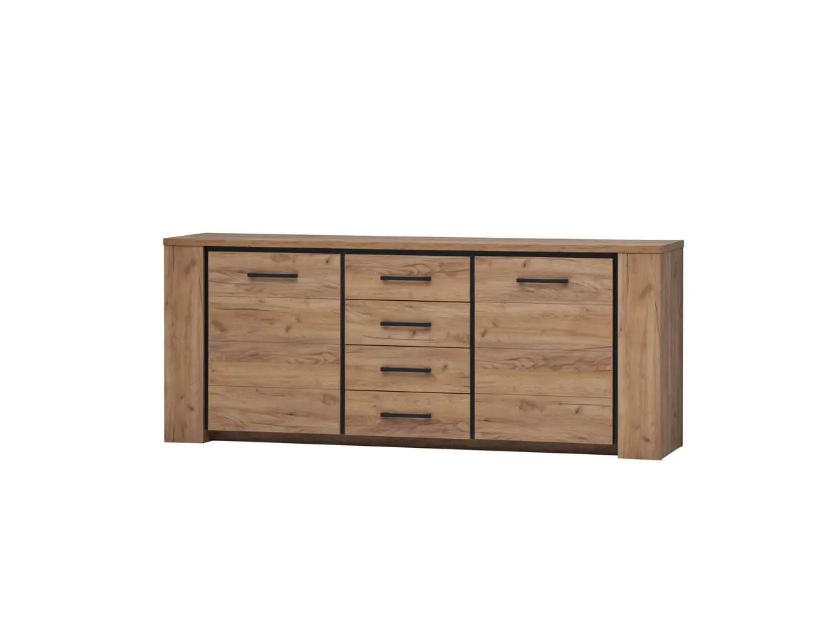 Buffet-Elio-decor-bois-french-oak-Oosterlynck Dressoir ELIO – Image 1