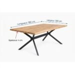Table à manger Boomtafel – Image 3