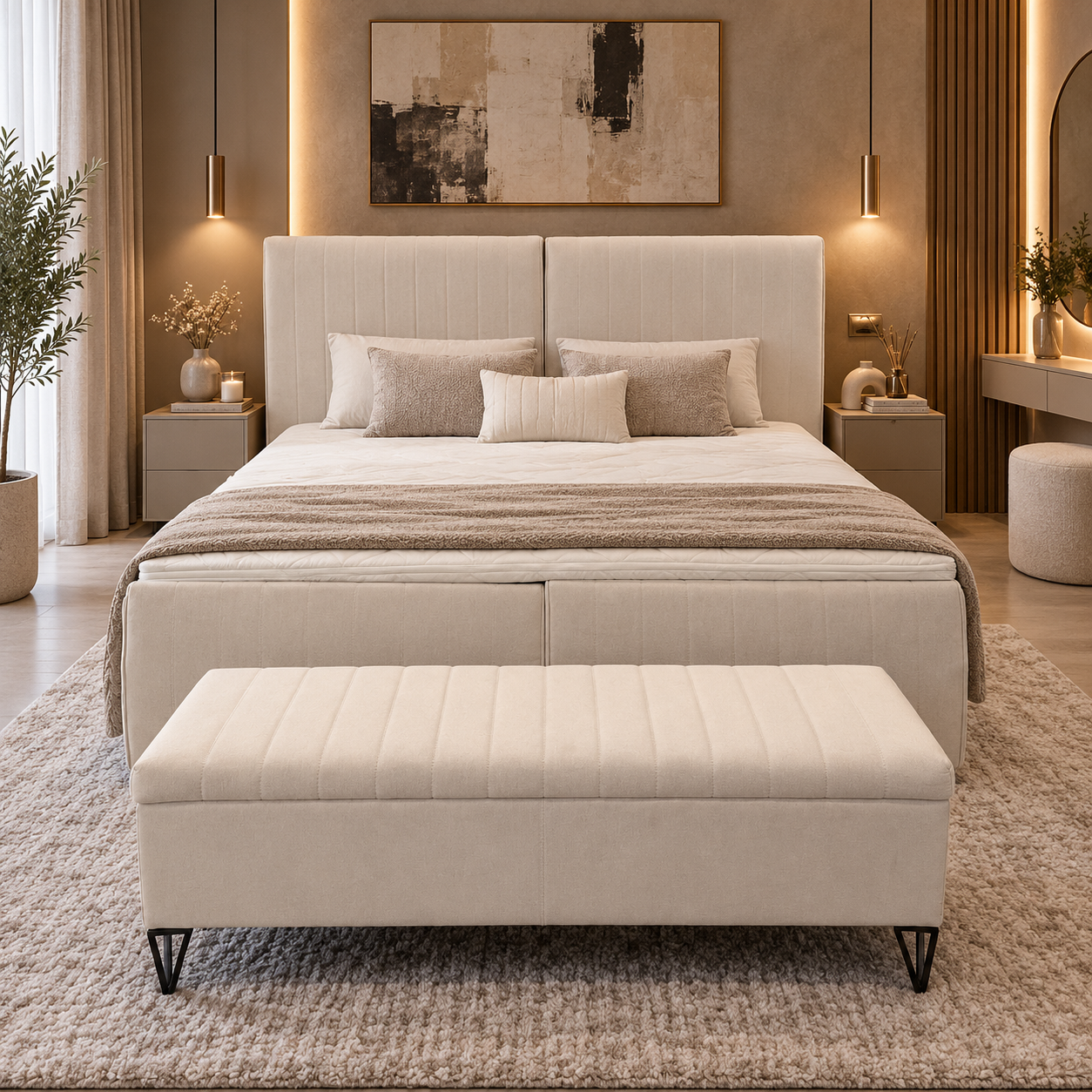 ChatGPT Image 21 sept. 2026, 13_53_03 Boxspring Ella 180cm – Image 1