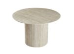 Table à manger ronde Travertin – Image 2